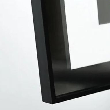 DUSEL Зеркало с подогревом, LED подсветкой Smart DE-M0061S1 Black 75x120 см